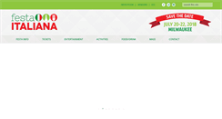 Desktop Screenshot of festaitaliana.com