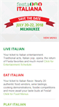 Mobile Screenshot of festaitaliana.com